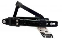 TBparts - Aluminum +2 Swingarm in Black with Chain Guide for KLX110 - photo 1