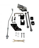 TBparts - Aluminum +2 Swingarm in Black with Chain Guide for KLX110 - photo 2