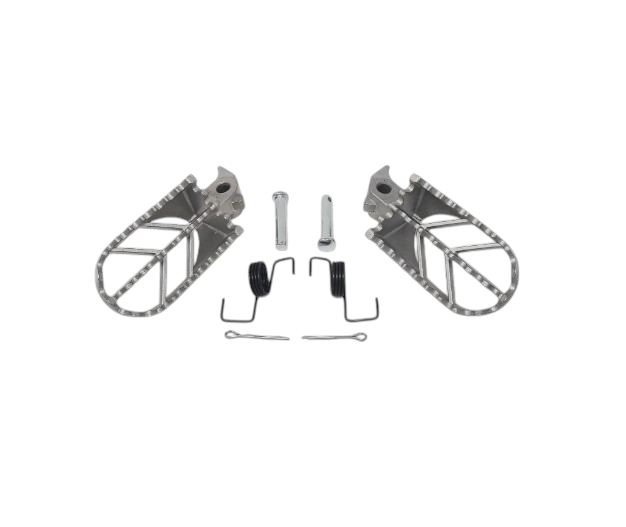Cycle Worx - Heavy Duty Foot Pegs Pin and Springs for PW50 and PW80