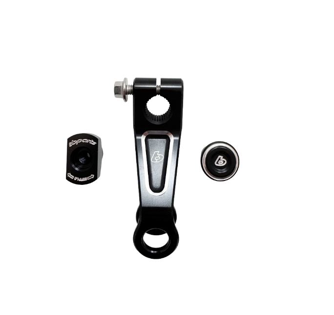Tbparts - Rear Brake arm set CNC Black For KLX110 DRZ110 KLX110L