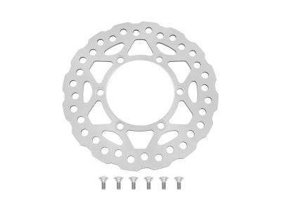 TBparts - Front Brake Rotor with Hardware for KLX140 (R & L Models)