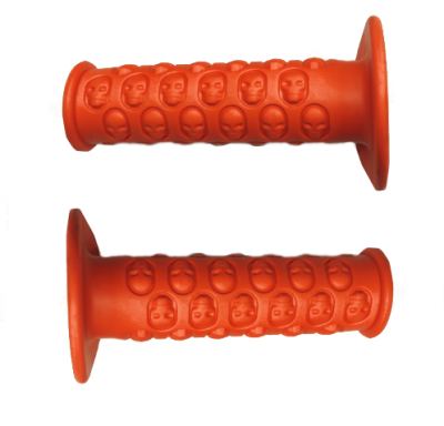 TRC SKULL GRIPS - red