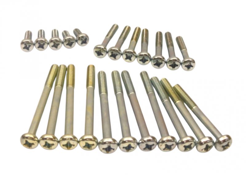 TBParts - Honda 50/70 engine case screws set (OEM style)