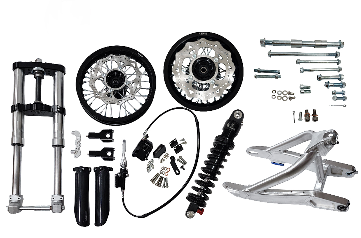 Piranha - CRF/XR 50 Full Suspension Kit - TRC-2821 - Frames