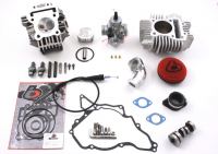TBParts - 143cc Bore Kit w/ V2 Race Head and 26mm Carb Kit for KLX110 02-09 and DRZ110