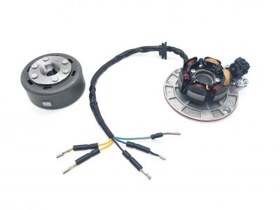 Outer Rotor Stator & Flywheel for Kickstart Pit BIke Engines like YX 140/150/160