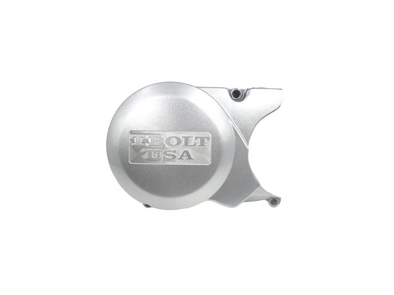 T Bolt USA MX Type Ignition Cover in Silver