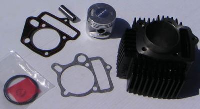 Rebuild kit for China 120-125 52.5mm bore with 14mm wrist pin 78mm tall cylinder
