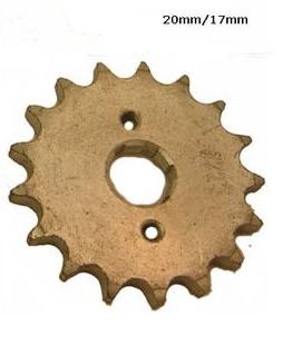 LARGE Front sprockets 17T 420