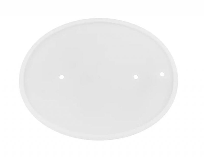 TBParts - Number Plate for Honda Z50 82 & 86 Models - White