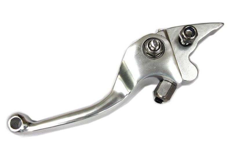 Piranha - Folding Lever for 2012+ Pitbikes in Silver