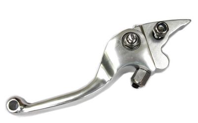 Piranha - Folding Lever for 2012+ Pitbikes in Silver