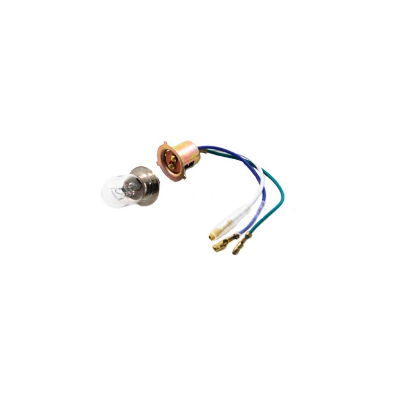 TBParts - Z50 K3-78 Headlight Socket kit (socket & bulb)