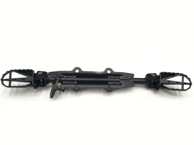 Straight Pegmount With Pegs for CRF50 CRF70 and Pitbikes