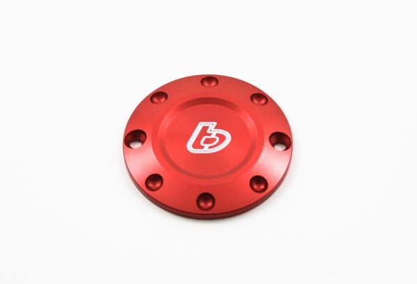 TBParts - Manual Clutch Billet Cover Red   Z50 CRF50 XR50 & Pit bikes