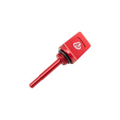 TBParts - Billet Red Dipstick   Z50 CRF50 XR50 CRF70 CT70 & Pit bikes