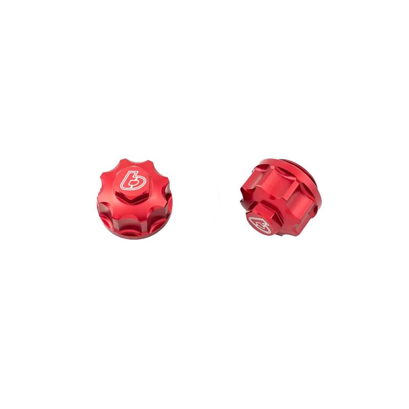 TBParts - Billet Red Tappet covers   Z50 CRF50 XR50 CT70 & Pit bikes