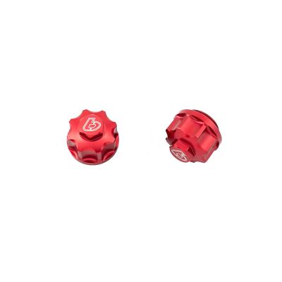 TBParts - Billet Red Tappet covers   Z50 CRF50 XR50 CT70 & Pit bikes