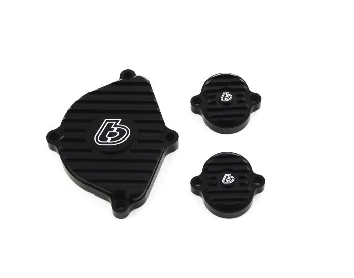 .TBParts - Billet Cover set Black DRZ110 - KLX110 - Z125