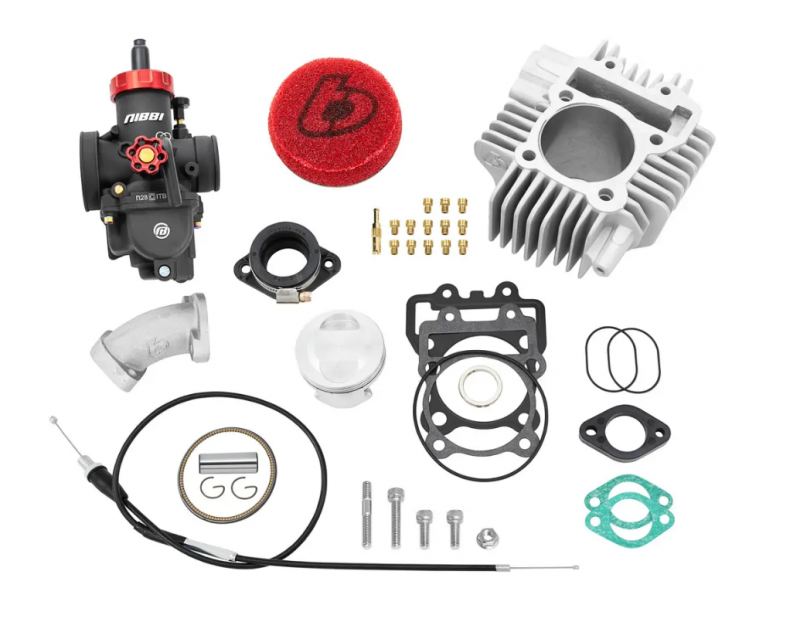 TBParts - 170cc to 184cc Bore Kit and Nibbi 28mm Carb Kit for the YX/GPX/Zongshen engines