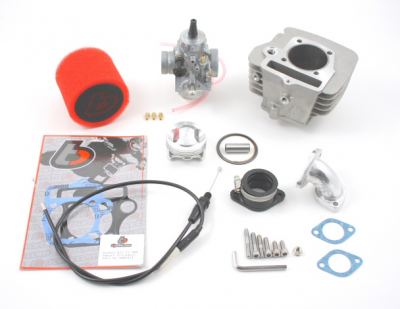 TBParts - 146cc Bore kit  VM 26 Carb kit & TB HC Piston for GPX & YX Engines