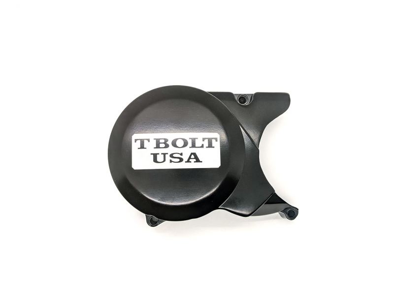 T Bolt USA MX Type Ignition Cover  Black
