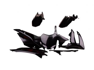Polisport - Plastic Kit in Black for Honda CRF110 2013-2018