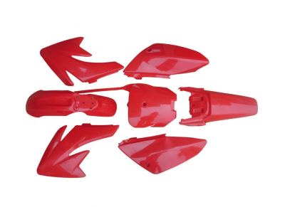 CRF70 & Pitbike Plastics Kit Red