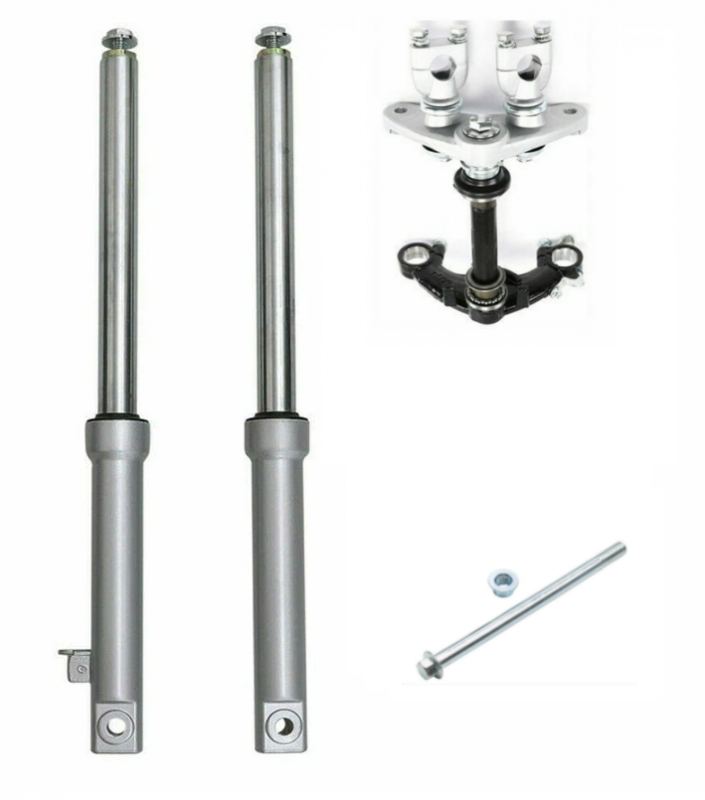 CRF50 Conventional Style Front Fork and Clamp Kit