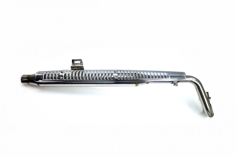 Full Stainless Steel Performance Exhaust System for CT70