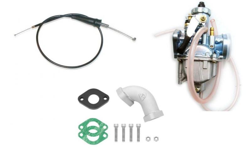Mikuni 22mm Carb Kit Utilizing Stock Air Box for KLX110