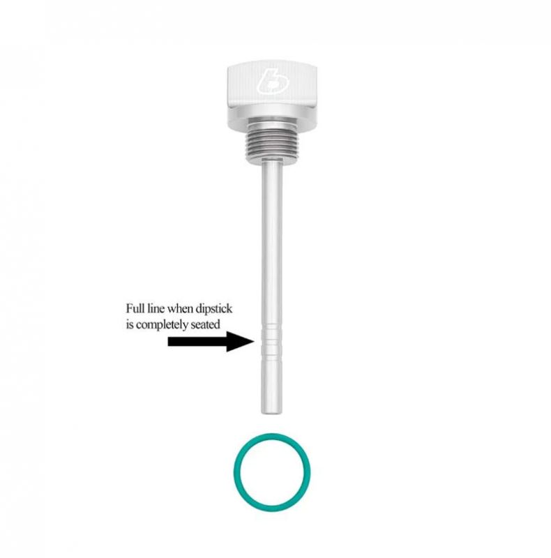 TBparts - Dipstick Silver for KLX140