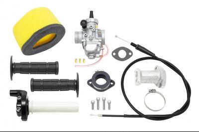 TBparts - VM26 Carburetor Air Filter Throttle and Cable Kit for KLX140