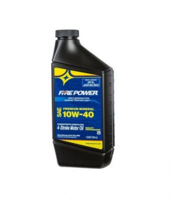 FIRE POWER Premium 4 Cycle Oil - 10W-40 Non-Synthetic
