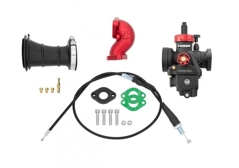 Tbparts - Nibbi 19mm Carb Kit Utilizing Stock Air Box For TRX90