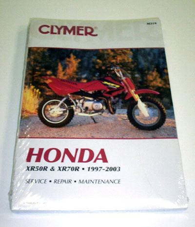 Clymer - Repair Manual for XR50/CRF50 & XR70/CRF70