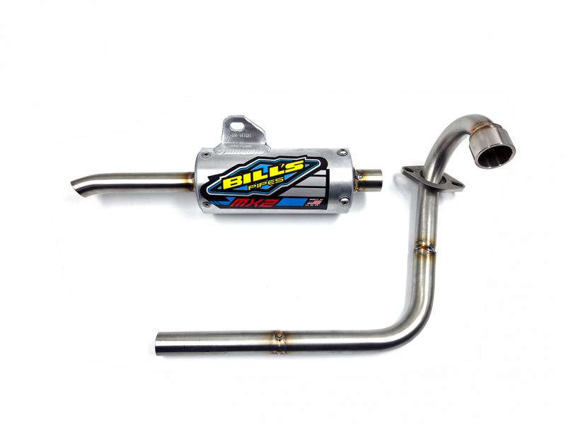 Bills Pipes - MX-2 Performance Exhaust for Honda Z50A Hardtail