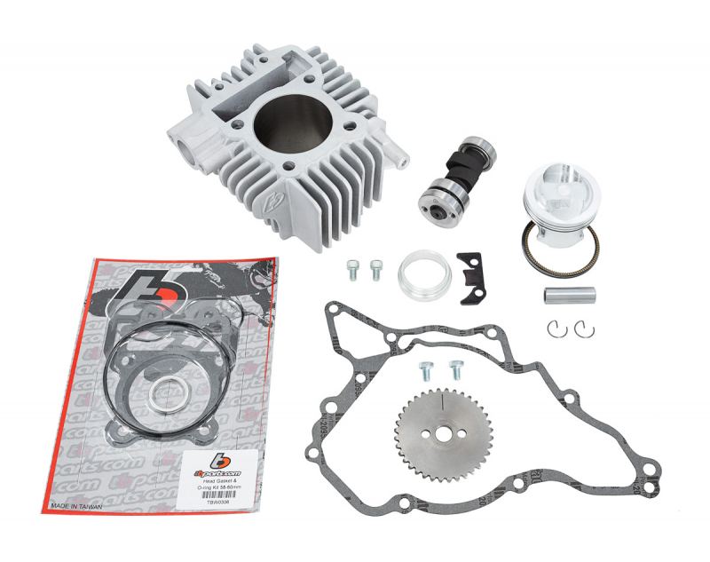 TBparts 143cc Bore and Performance Cam kit
