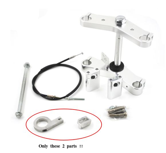 TBparts - Hub Stop and Cable Holder