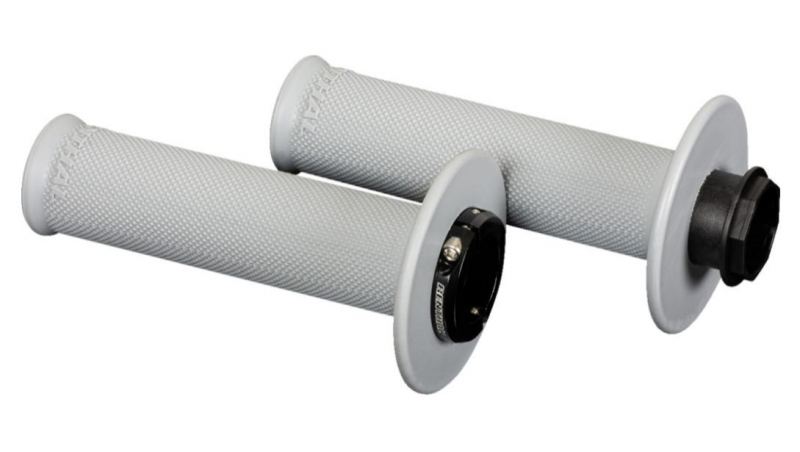 Renthal - Soft Full Diamond Lock-on Grips in Gray