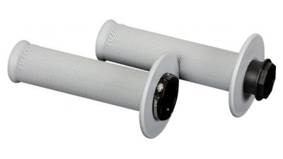 Renthal - Soft Full Diamond Lock-on Grips in Gray