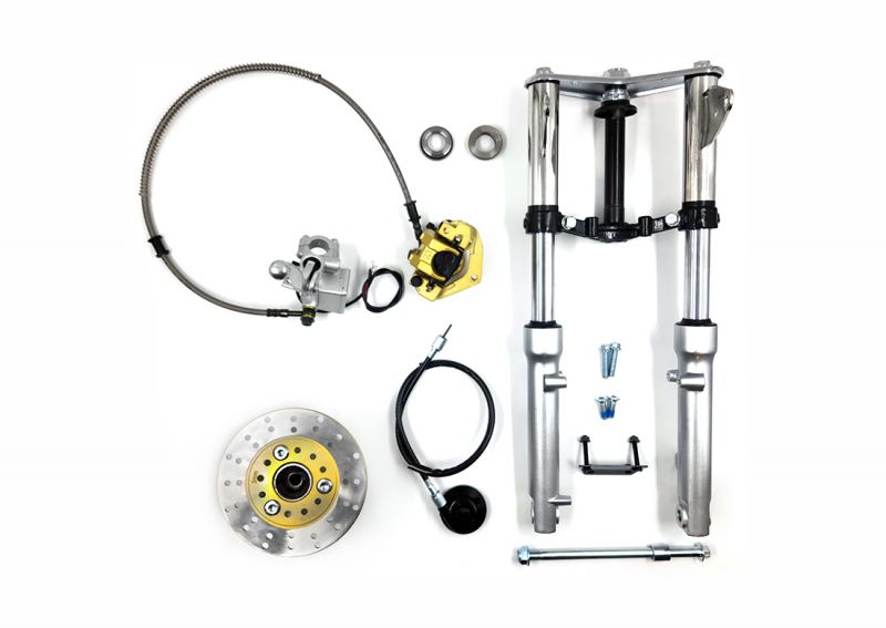 Z50 Conventional Style Front End Fork Kit with Disc Brake