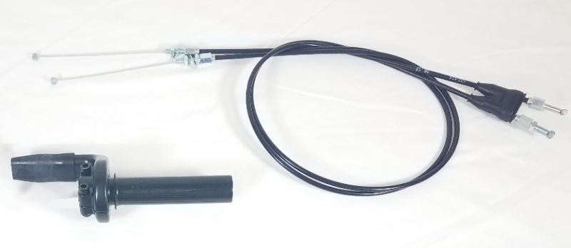 SUPPORT - CR Push Pull throttle and cable set for Discontinued CRF110 EFI bar kit TRC-11135