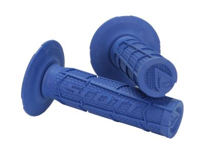 Scott - Radial Full Waffle Grips in Blue