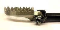 Wide Stainless Footpegs T-1 - photo 2