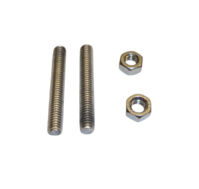 Stainless Exhaust stud set 6mm