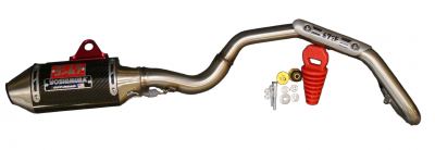 Yoshimura - RS-2 SS Carbon Exhaust System For KLX110 & KLX110L