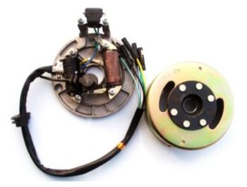 Flywheel and Standard Ignition stator  with Lighting