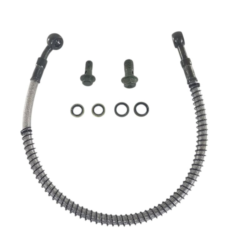 Hydraulic Oil Line 440mm Long With 10mm and 8mm Ends