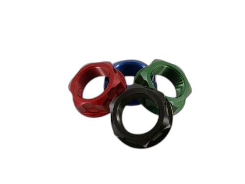 Piranha Billet Steering Stem Nut - Red